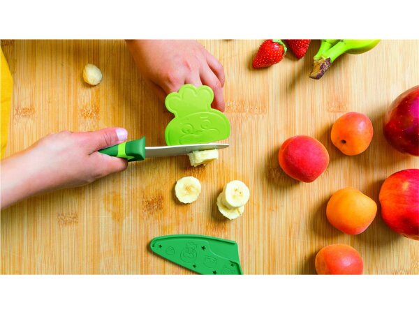 CHEFCLUB Messer für Kinder grün