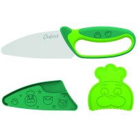 CHEFCLUB Messer für Kinder grün