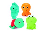 INFANTINO Badspritzer Tiere 4er Pack
