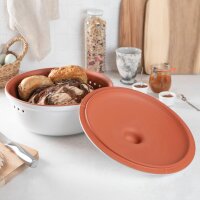 RÖMERTOPF Brot-Frische-Topf rund weiß