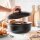 RÖMERTOPF Brot-Frische-Topf rund schwarz