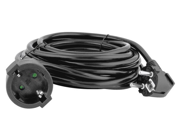 REV RITTER Verlängerungskabel 10m schwarz H05VV-F