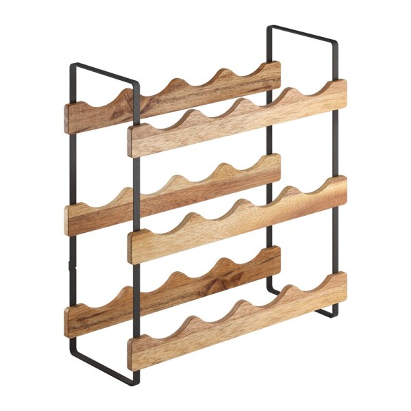METALTEX Flaschenregal York Lava 3-Etg.
