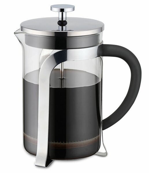 WEIS Pressfilterkanne 1l Borosilikatglas/Edelstahl