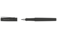 FABER CASTELL Füller Poly Pen M schwarz