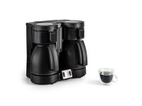 KRUPS KT8501 Kaffeeautomat Duothek Therm 2x8 Tassen 850W schwarz