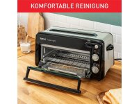 TEFAL TL6008 2in1 Toaster und Miniofen  1300W schwarz/Alu matt