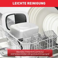 TEFAL FR3101 Fritteuse Super Uno 1,5kg 1800W weiß/schwarz