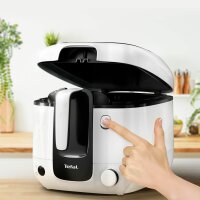 TEFAL FR3101 Fritteuse Super Uno 1,5kg 1800W weiß/schwarz