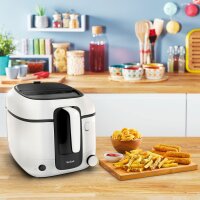 TEFAL FR3101 Fritteuse Super Uno 1,5kg 1800W weiß/schwarz
