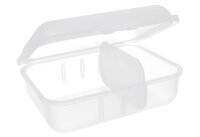 BUCHSTEINER @ HANSI Brotdose Klickbox Vario hoch 1Einteilung 18x13x7cm farbig sortiert