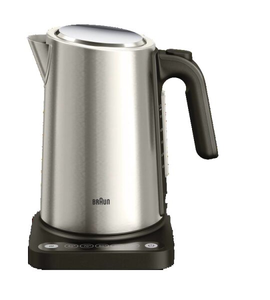 BRAUN Wasserkocher WK 5205 BK 1,7l Edelstahl /schwarz