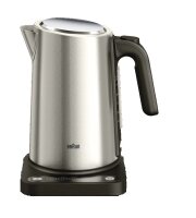 BRAUN Wasserkocher WK 5205 BK 1,7l Edelstahl /schwarz