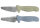 FILIBABBA Kindermesser Blue&Green 2er Pack