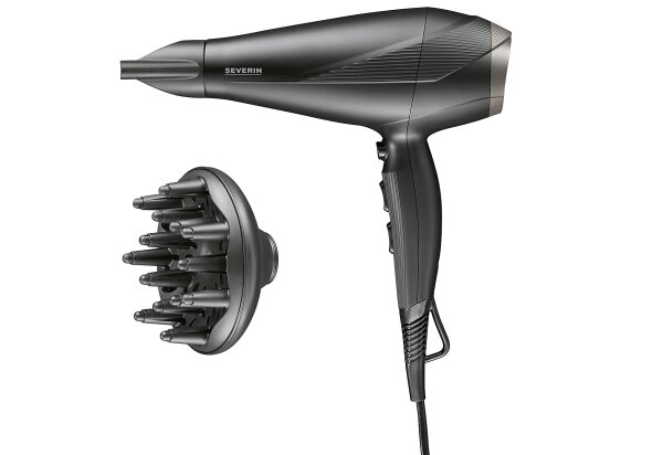 SEVERIN Haartrockner Ionic/AC anthrazit