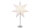 STAR TRADING Papierstern Bobo ca.34cm weiß