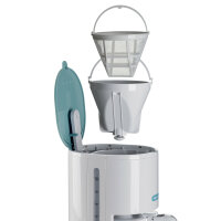 ARIETE Kaffeemaschine Serie Breakfast 12 Tassen 1,5l weiß