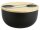 KESPER Obst- & Salatschale mit Besteck im Deckel schwarz