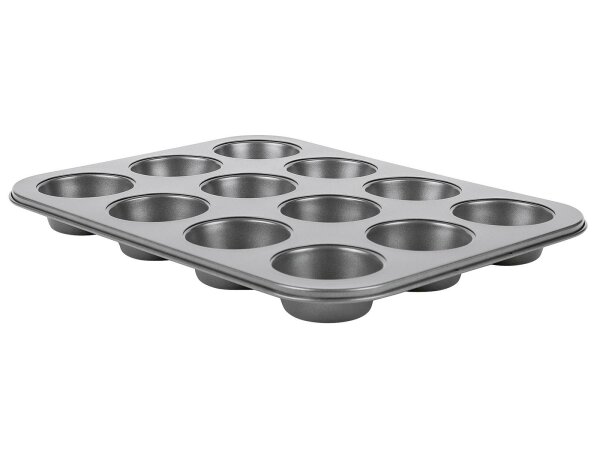 Muffinform für 12 Stück grau