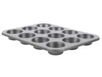 Muffinform für 12 Stück grau