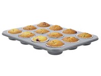 Muffinform für 12 Stück grau