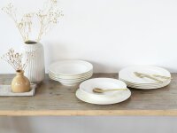 CREATABLE Tafelservice Fleur Royal weiß 12teilig