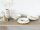 CREATABLE Tafelservice Fleur Royal weiß 12teilig