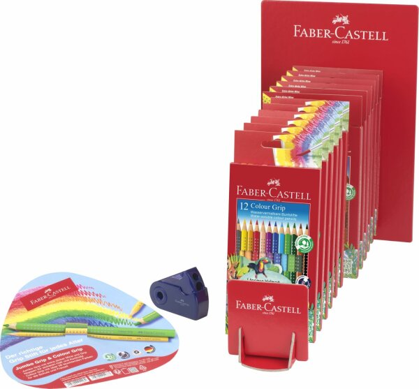 FABER-CASTELL Jumbo+Colour Grip 32er Display