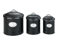 WENKO Aufbewahrungsdose Nero 1,6l schwarz