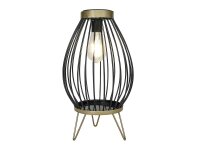 Laterne Solar Draht 18,5x33cm schwarz