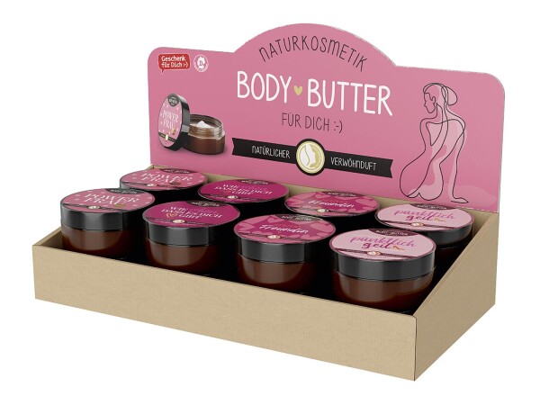 LA VIDA Display Bodybutter Mädels 150ml 8 Stück