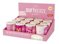LA VIDA Display Duftkerze Mädels 12 Stück