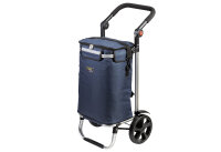PUNTA Einkaufstrolley mit Kühlfach 45l 46x95x36cm marineblau