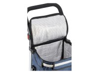 PUNTA Einkaufstrolley mit Kühlfach 45l 46x95x36cm marineblau
