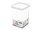ROTHO Vorratsdose Loft Premium 1l quadratisch