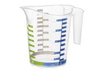 ROTHO Messbecher Domino 1l Kunststoff