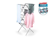 MINKY Wäscheständer Premium SureGrip Long Dry mit rutschfeste Sprossen