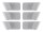 MINKY Topfdeckelhalter grau 3er Set