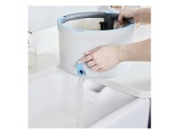 MINKY Mop Opti-Clean Spin rotierend Eimer mit zwei Kammern
