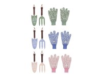 ESSCHERT DESIGN Gartengeräte und Handschuhe im Set...