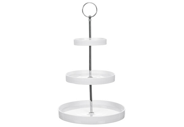 SANDRA RICH Porzellan Etagere Round 3 stufig H35cm