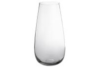 SANDRA RICH Glas Vase Flower 14cm H 26cm