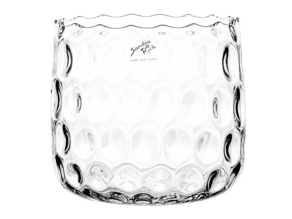 SANDRA RICH Glas Vase Galaxie 17,5 H 16cm