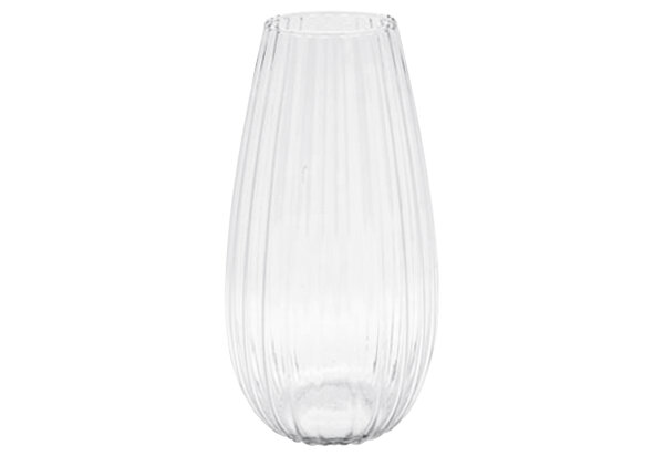 SANDRA RICH Glasvase Stone H30cm