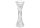 SANDRA RICH Teelicht-/ Kerzenhalter Dual 7cm H 19,5cm