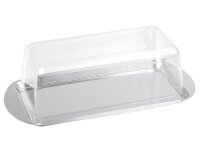 CHG Königskuchenplatte Torta mit Haube 35x17x10cm