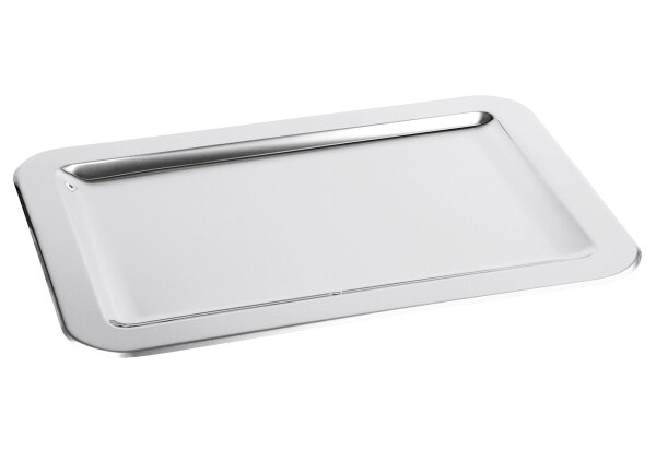 CHG Schlemmerplatte/Serviertablett Edelstahl 36x25cm