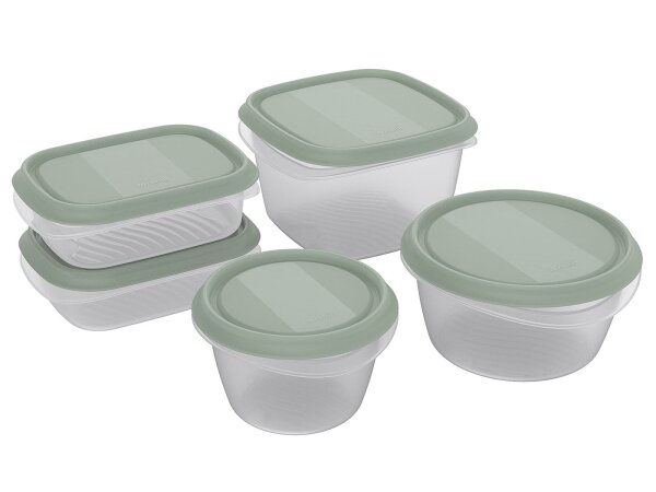 ROTHO Frischhaltedosen Set 5teilig Elements