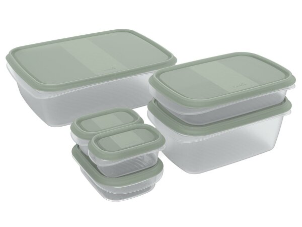 ROTHO Frischhaltedosen Set 6teilig Elements