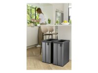 CURVER Abfalleimer Verto bin receycle 54l perlgrau